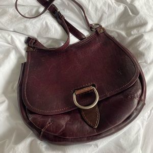 Frye Brown Leather Crossbody Medium Bag